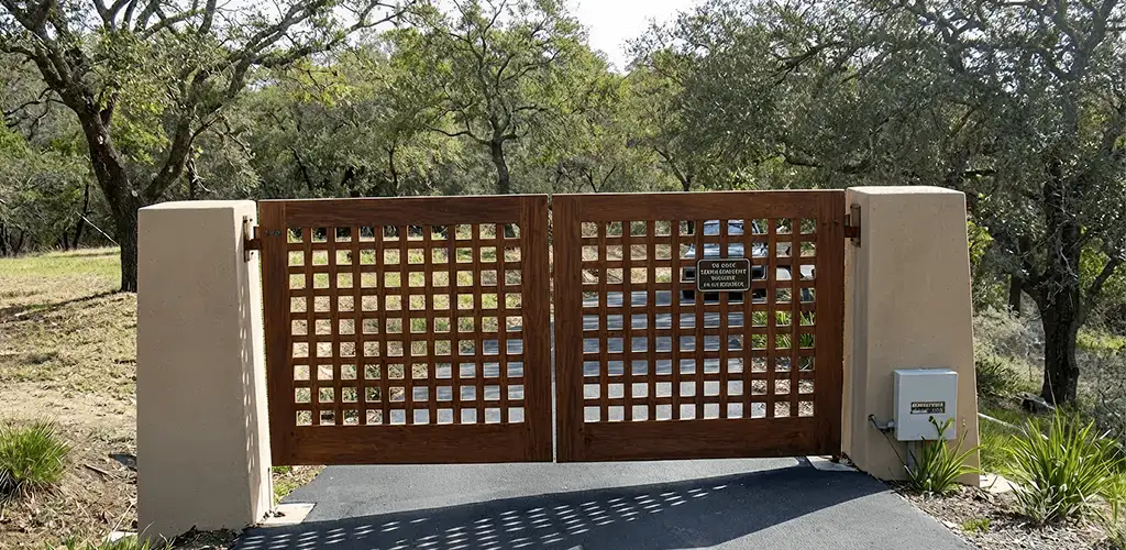 Driveway gate installation for a residential property in San Francisco, CA