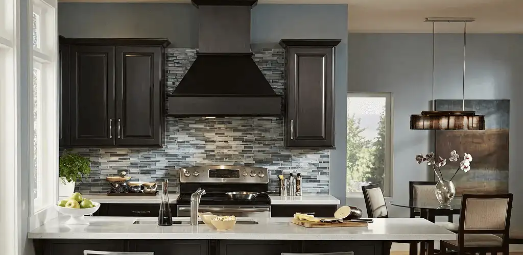 Kitchen cabinet painting and refinishing in a modern kitchen in San Francisco, CA